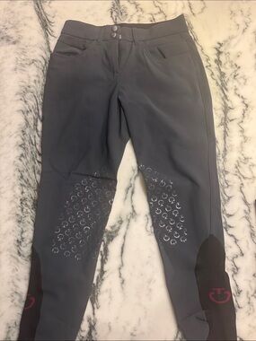 Cavalleria Toscana Equestrian Breeches in Dark Gray
